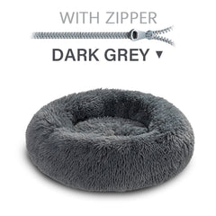 Round Zip Pet Dog Bed