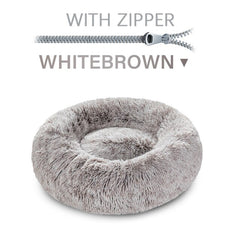 Round Zip Pet Dog Bed