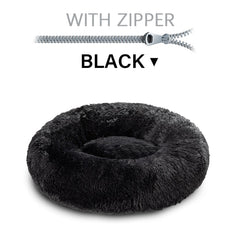 Round Zip Pet Dog Bed