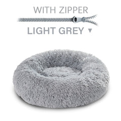 Round Zip Pet Dog Bed